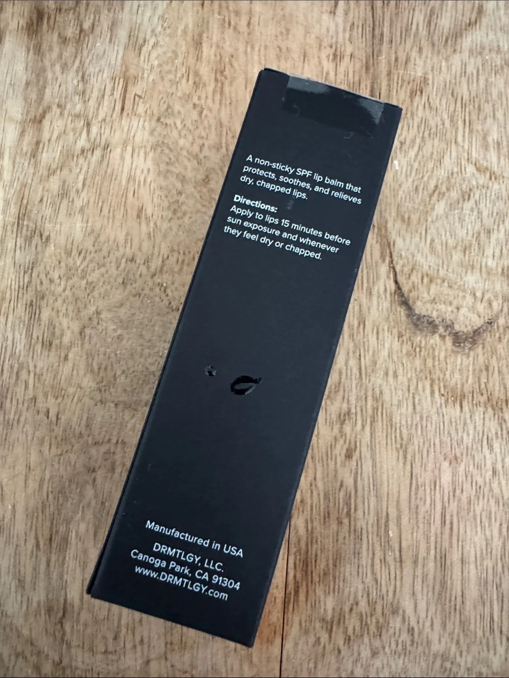 NEW DRMTLGY SPF25 lip balm